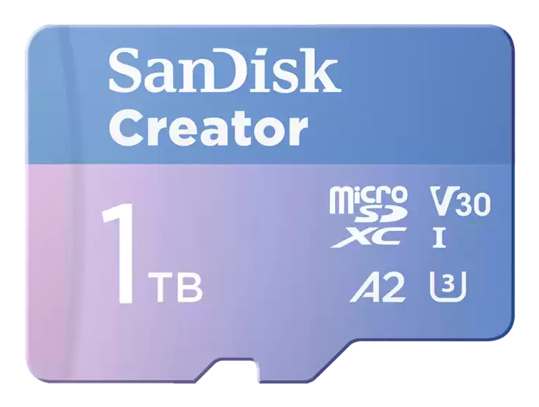SanDisk Creator - Flash-Speicherkarte (microSDXC-an-SD-Adapter