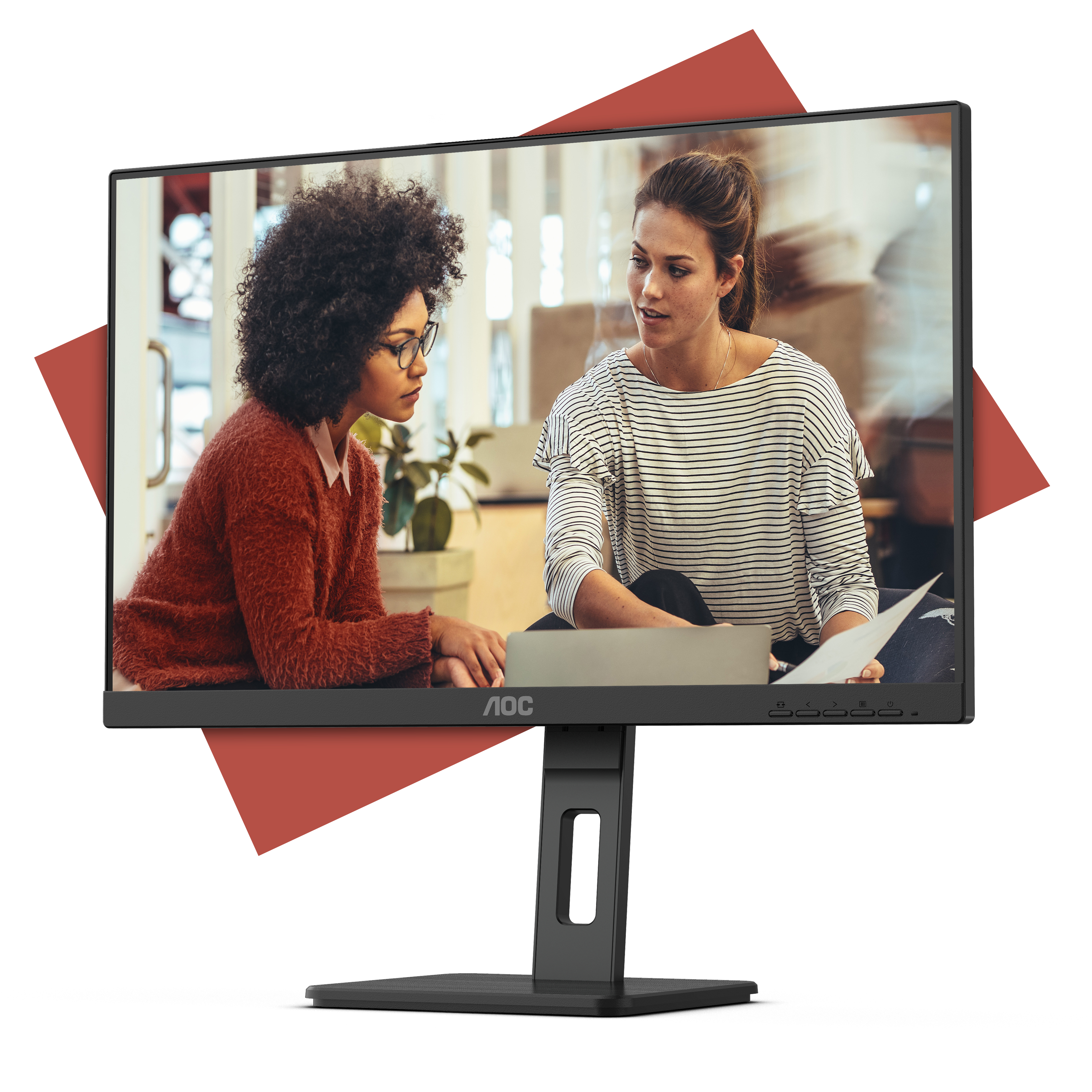AOC 27E3QAF Monitor 68.6cm (27") Full HD, IPS, 4ms, HDMI, Displayport, VGA