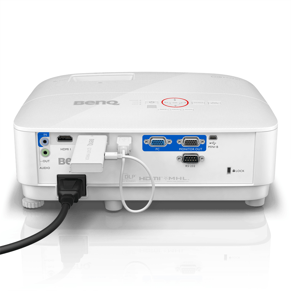 BenQ TH671ST - DLP-Projektor - tragbar - 3D - 3000 ANSI-Lumen - Full HD (1920 x 1080)