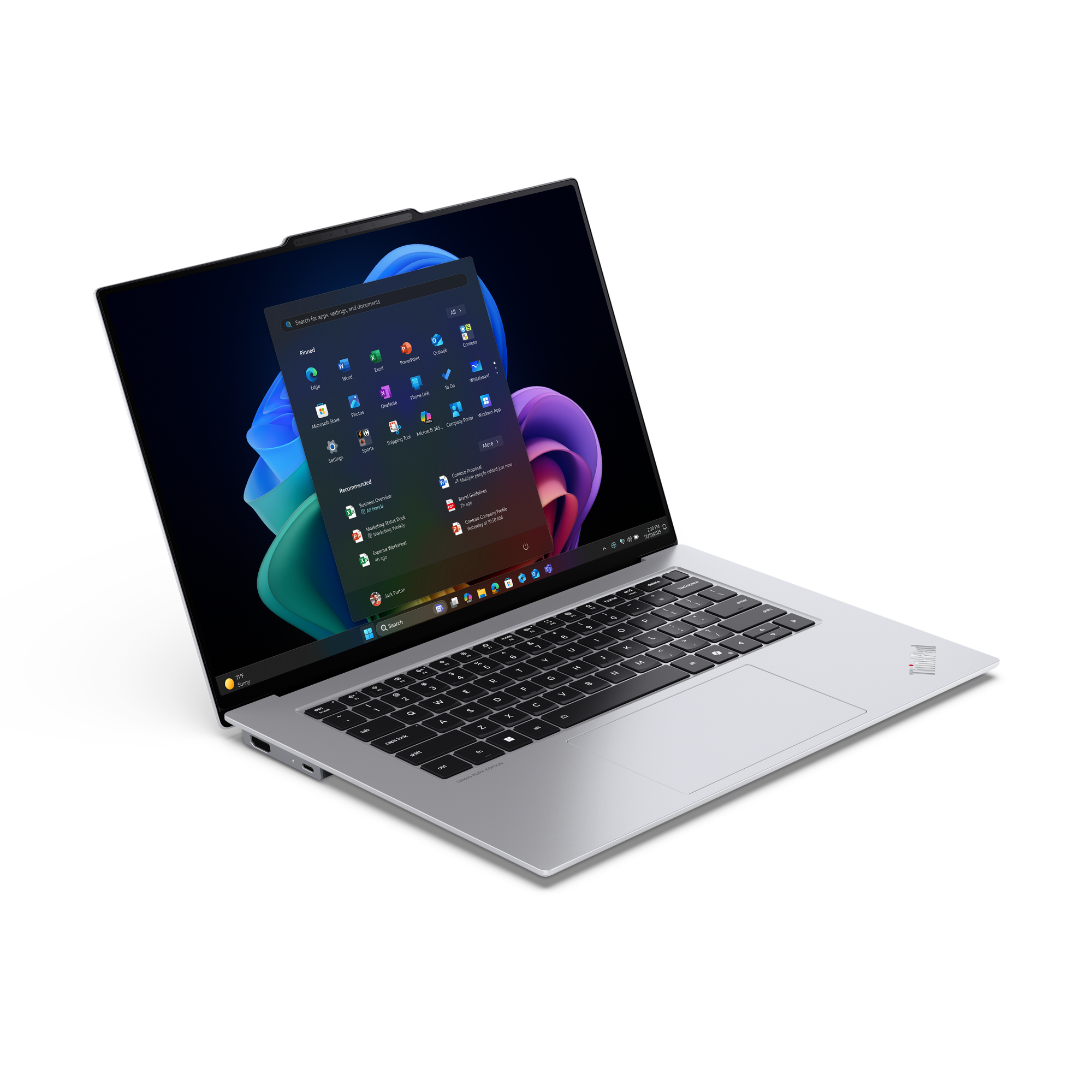Lenovo ThinkPad X9-15 G1, 15.3" 2.8K OLED Touch, Core Ultra 7 258V, 32GB RAM, 1TB SSD, Win11 Pro