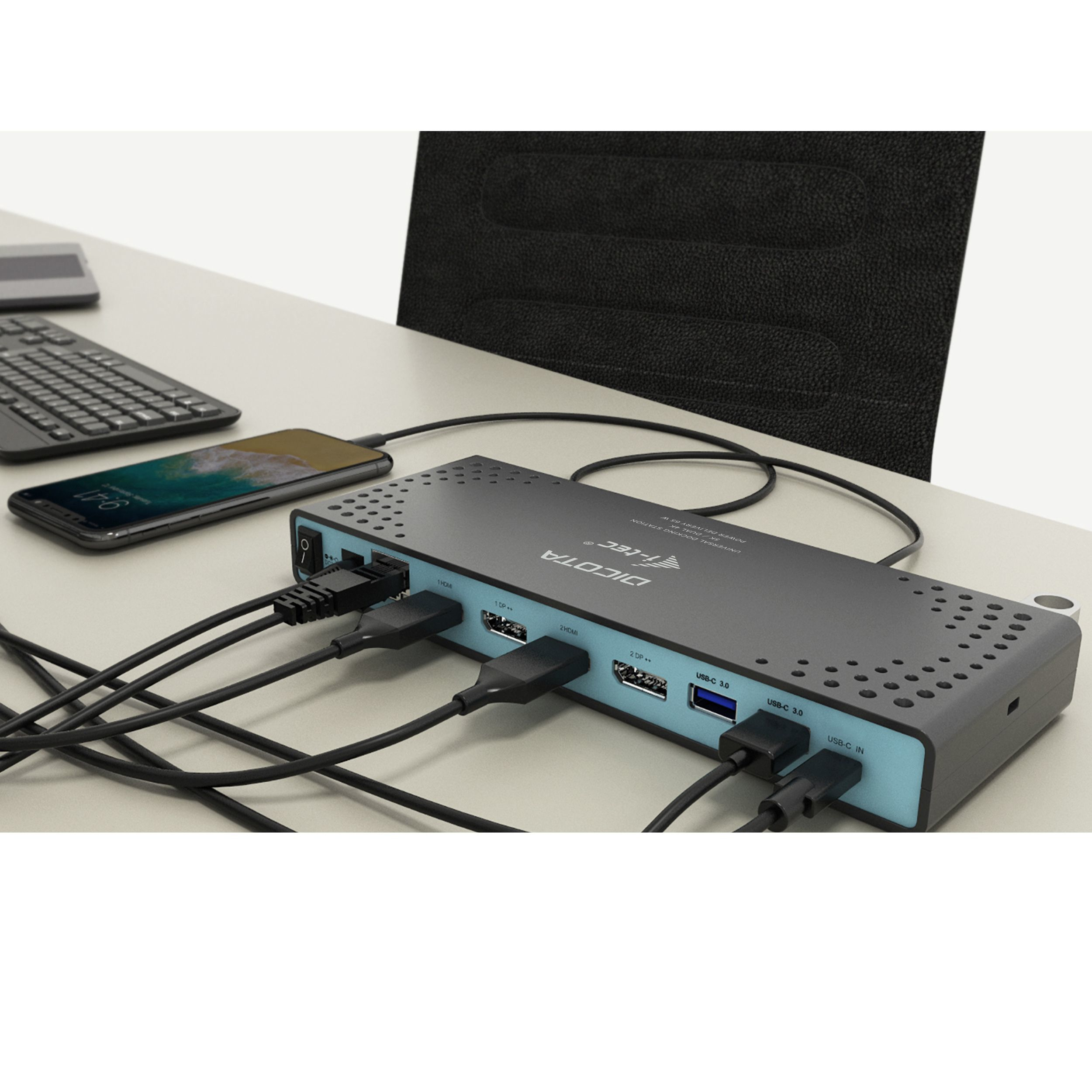Dicota i-tec - Dockingstation - USB-C - DP, HDMI