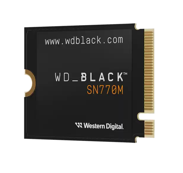 WD_BLACK WD Black SN770M WDBDNH0020BBK-WRSN - SSD - 2 TB - intern - M.2 2230 - PCIe 4.0 x4 (NVMe)