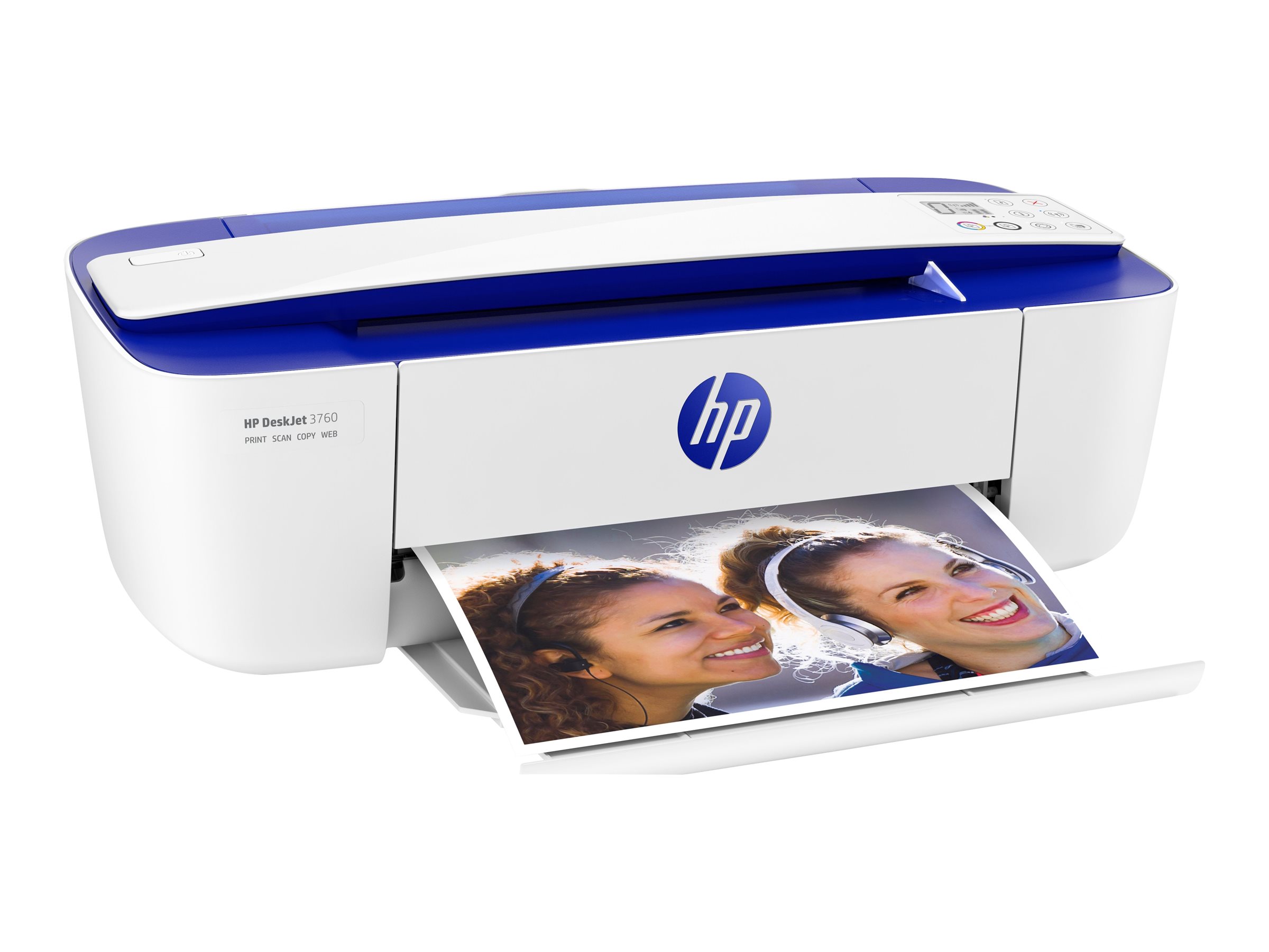 HP Deskjet 3760 All-in-One - Multifunktionsdrucker - Farbe - Tintenstrahl - 216 x 355 mm (Original)