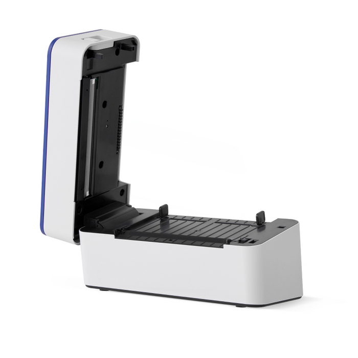 HP HPKE100, Thermodirekt, 203 x 203 DPI, 127 mm/sek, Kabelgebunden, Blau, Weiß