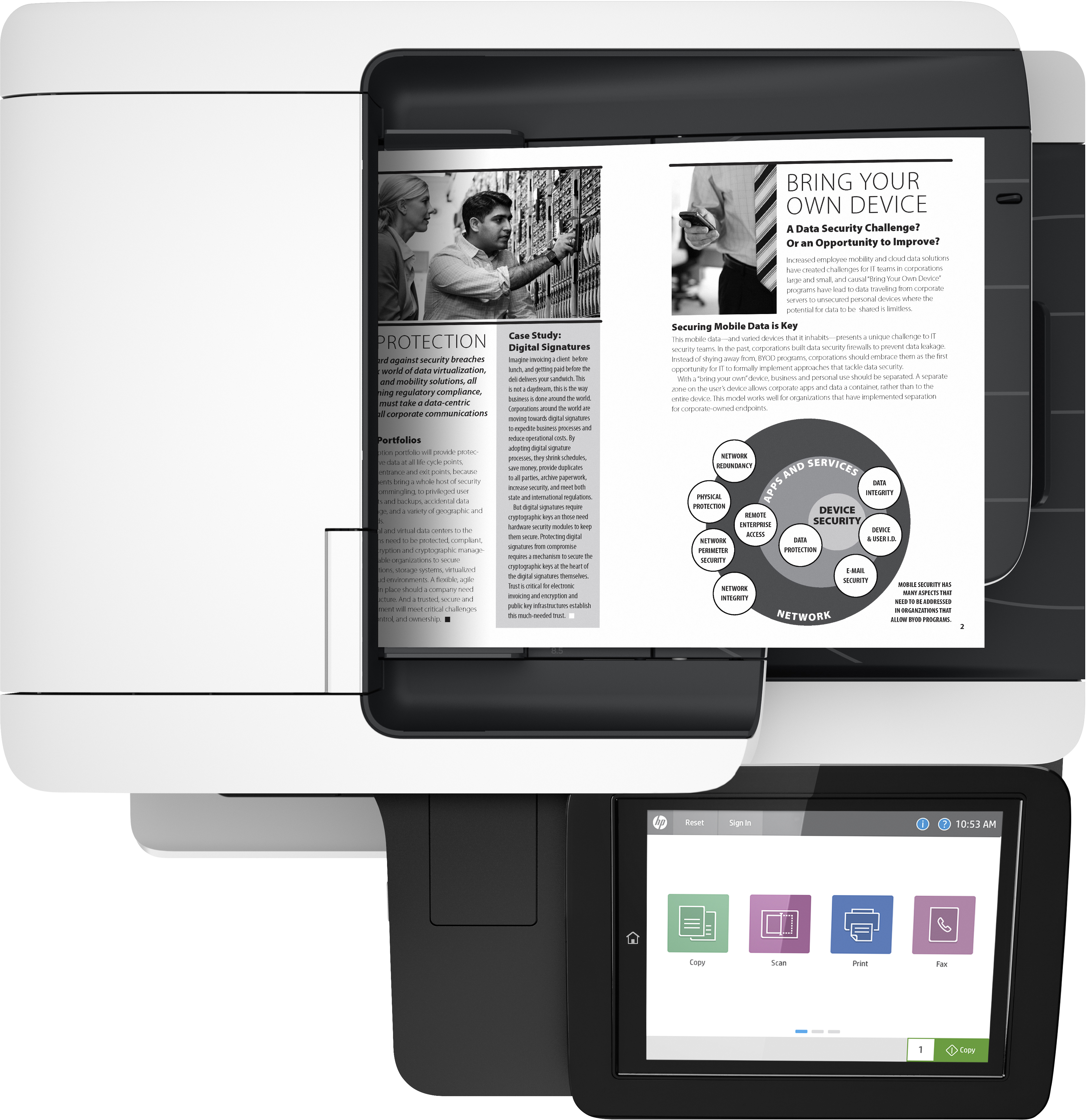 HP LaserJet Enterprise Mfp M528dn Laser - Multifunktionsgerät - Laser/LED-Druck