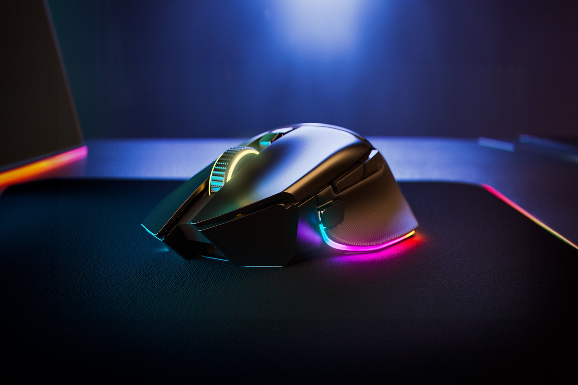 Razer Basilisk V3 pro 35K - Maus - ergonomisch - Für Rechtshänder - optisch - 11 Tasten - kabellos,