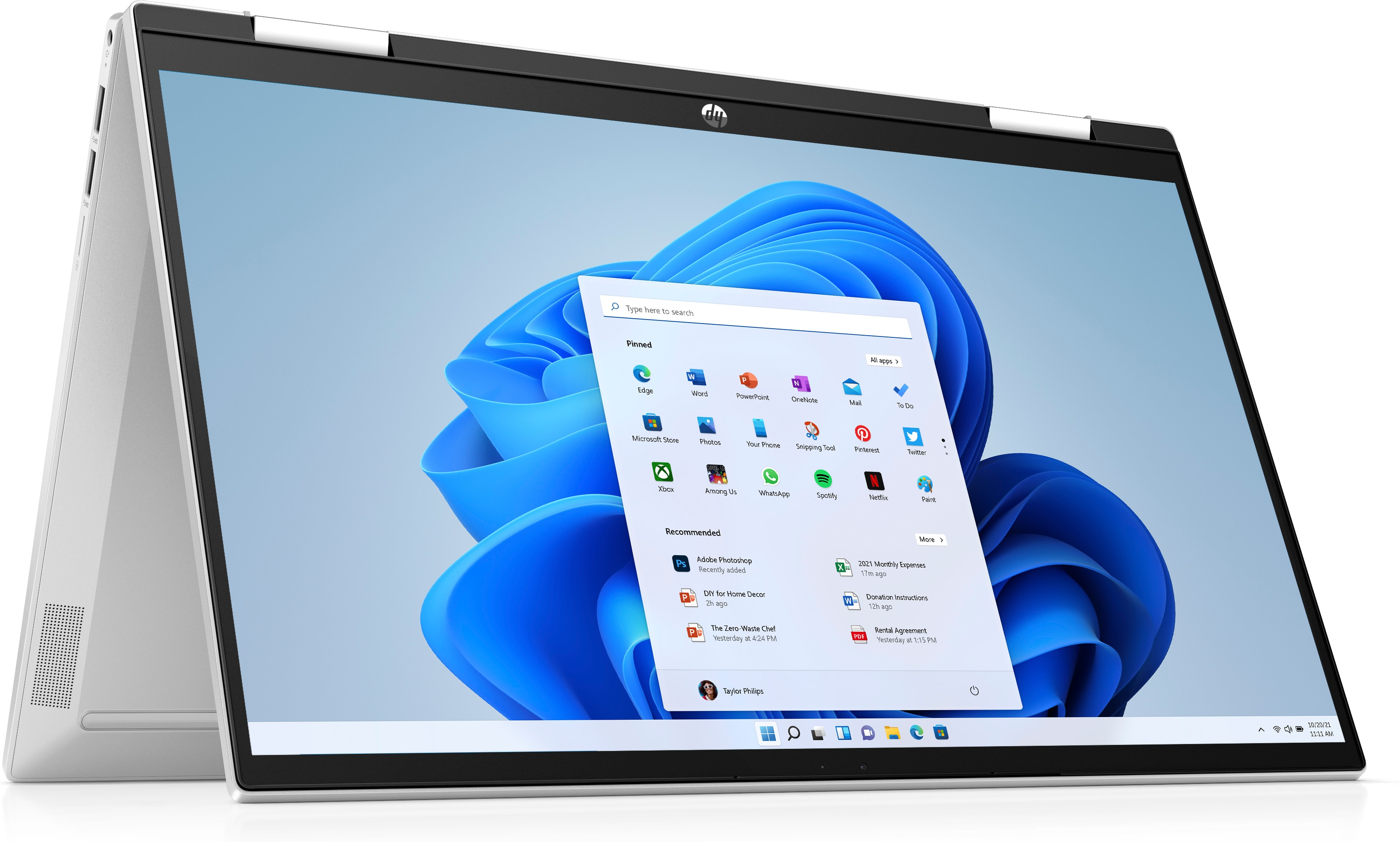 HP Pavilion x360 15-er1053ng, Intel® Core? i5, 3,3 GHz, 39,6 cm (15.6"), 1920 x 1080 Pixel, 8 GB, 25