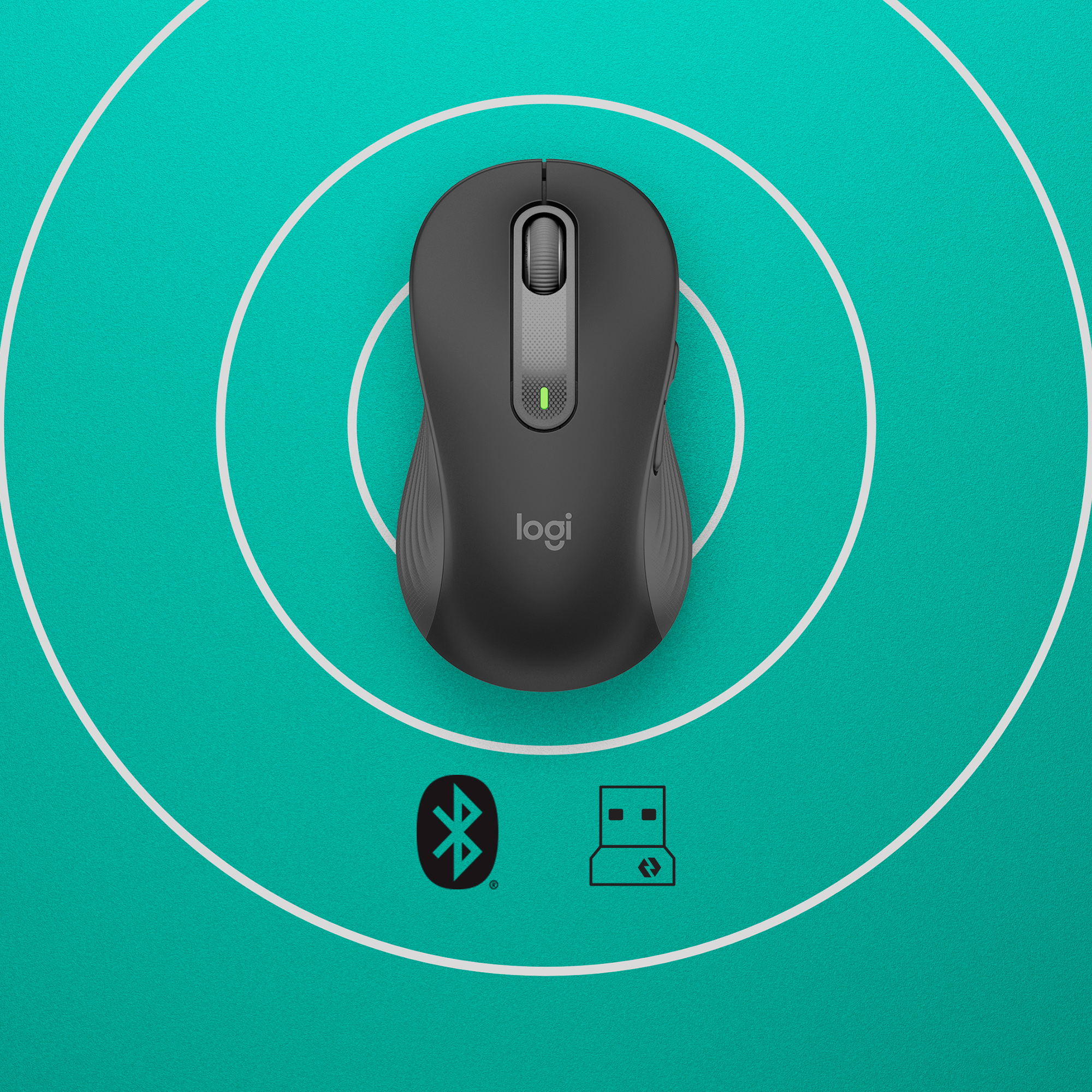 Logitech Signature M650 L LEFT - Maus - große