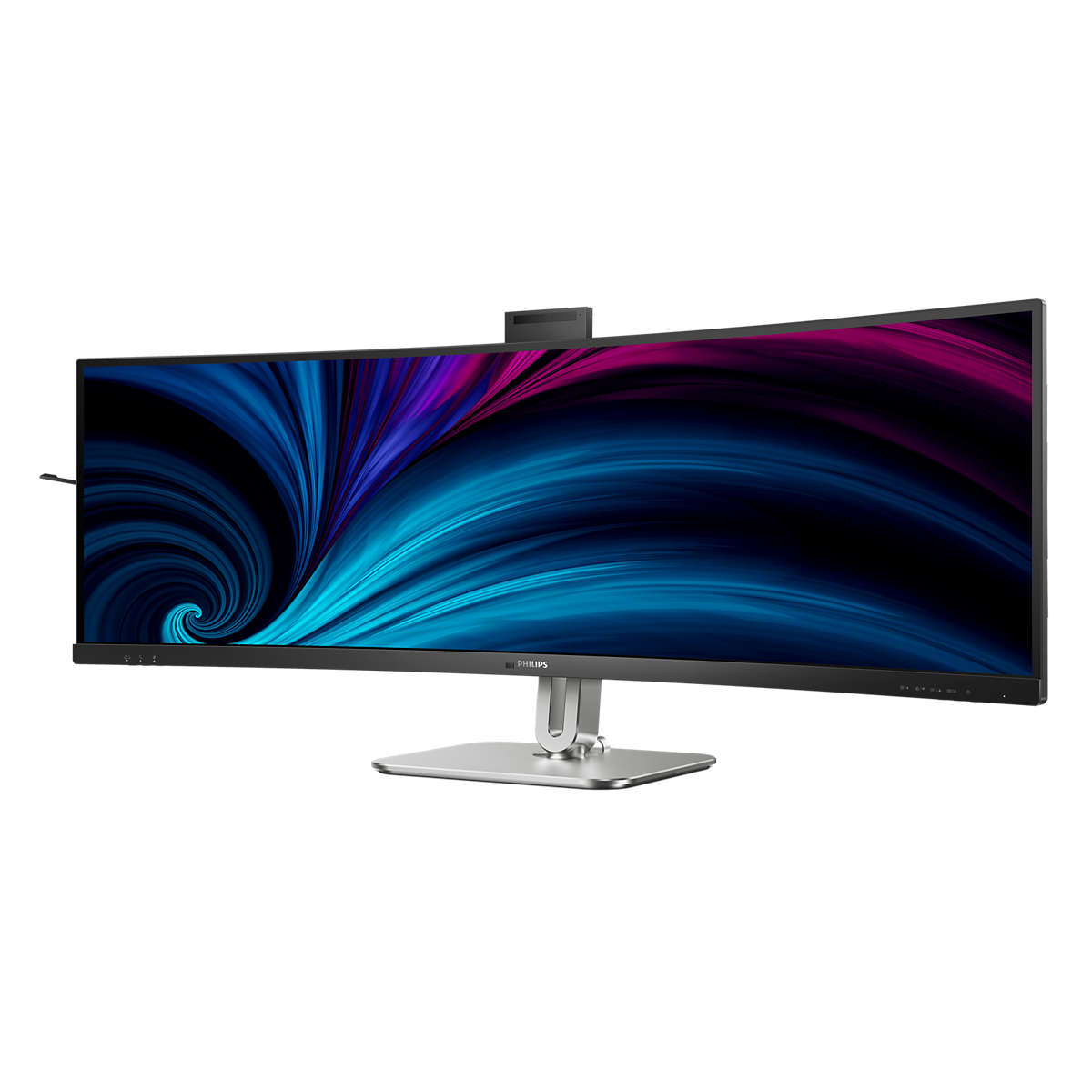 Philips 6000 Series 49B2U6900CH Curved-Monitor 124.5cm (49") DQHD, VA, 4ms, HDMI, DP, USB, RJ45