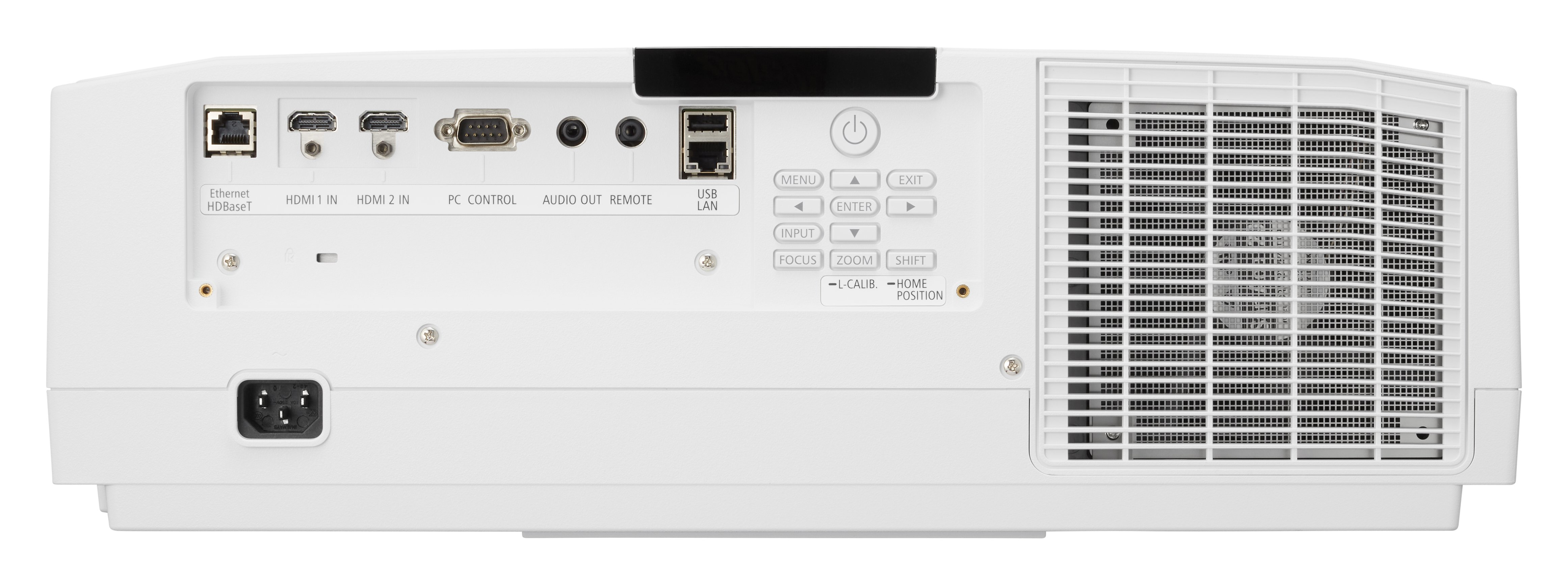 NEC PV710UL-W, 7100 ANSI Lumen, 3LCD, WUXGA (1920x1200), 3000000:1, 16:10, 1016 - 12700 mm (40 - 500
