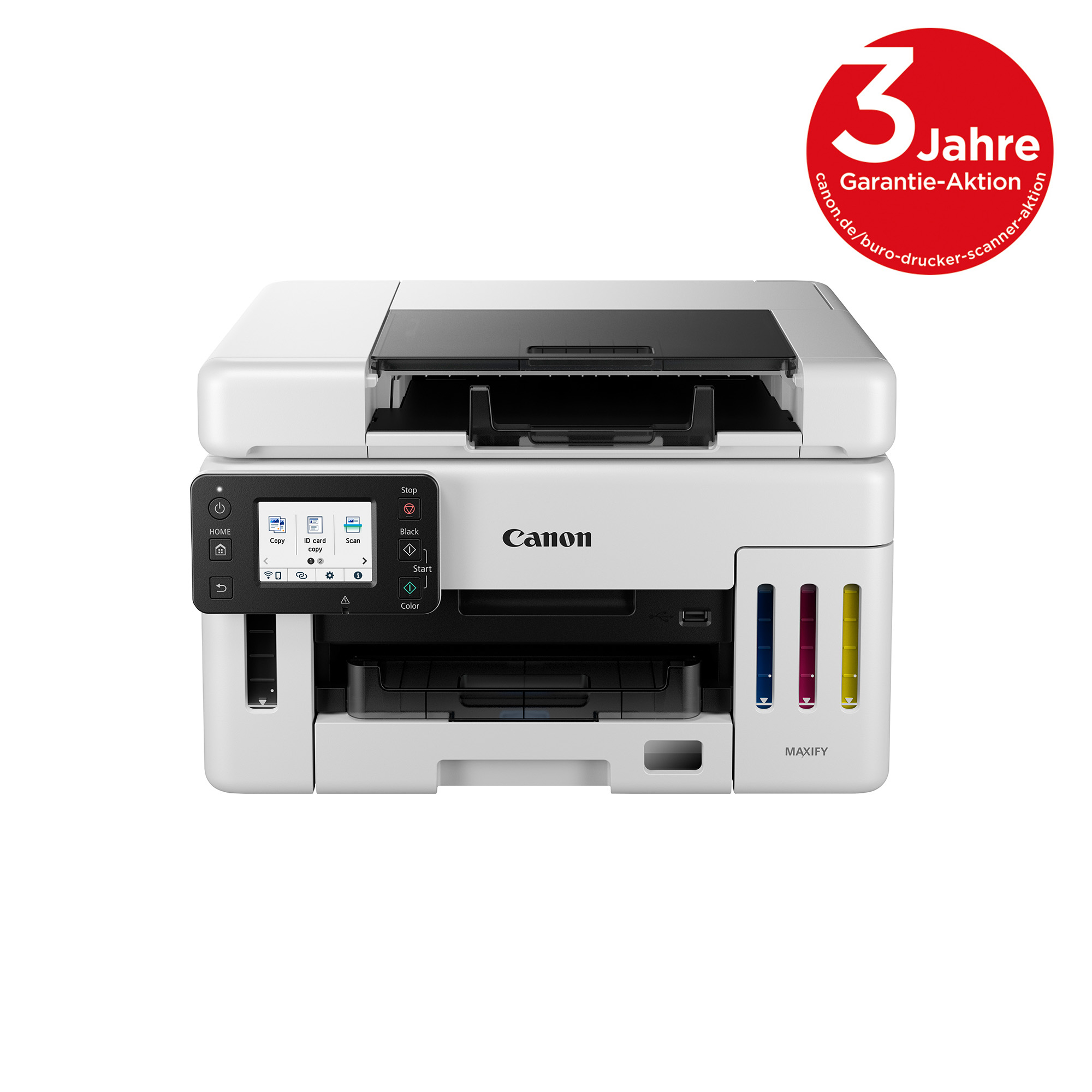 Canon MAXIFY GX6550 - Multifunktionsdrucker - Farbe - Tintenstrahl - wiederbefüllbar - A4 (210 x 297