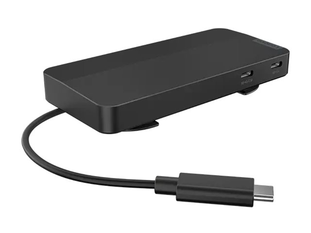 Lenovo USB-C Dual Display Travel Dock inkl. 65W-Netzteil, USB-C 3.1 [Stecker]