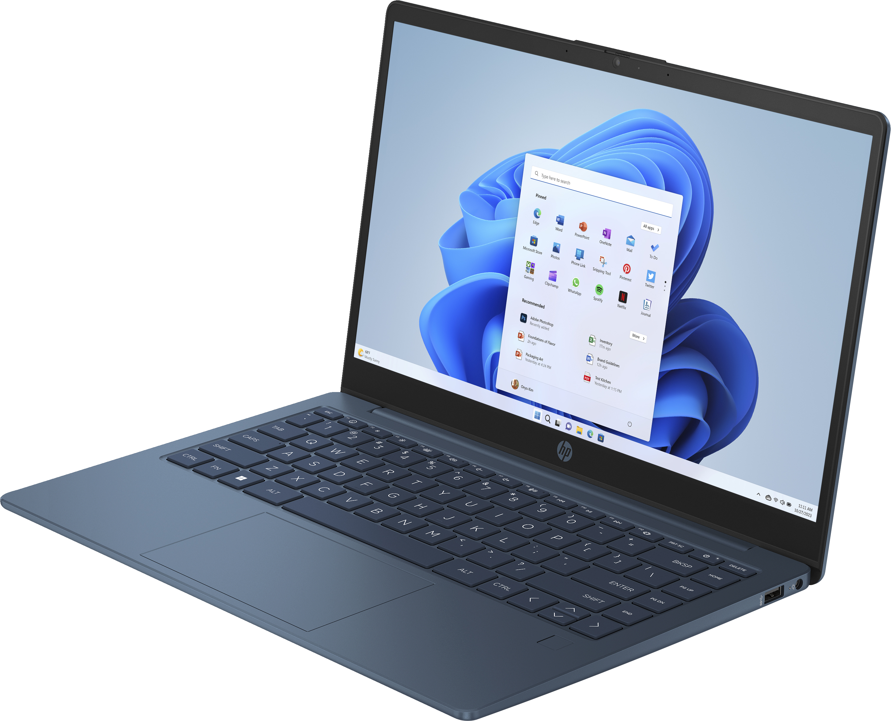 HP Laptop 14-ee0075ng, 14" FHD, ore i7-1355U, 16GB RAM, 512GB SSD, Win11