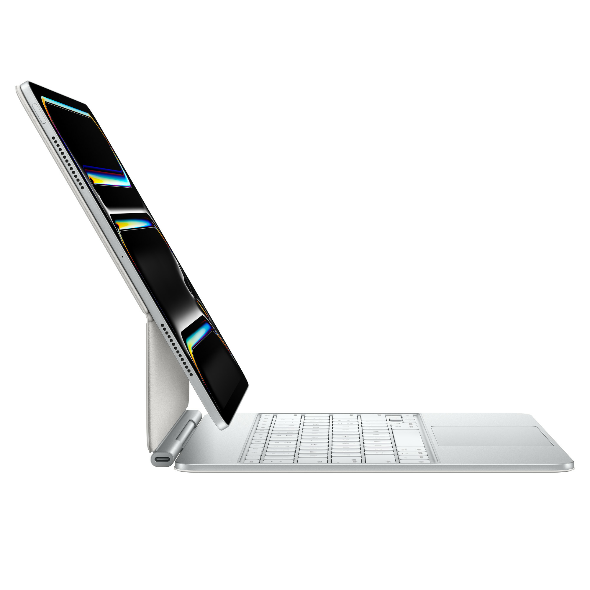 Apple Magic Keyboard - Tastatur und Foliohülle - mit Trackpad - hinterleuchtet - Apple Smart connect