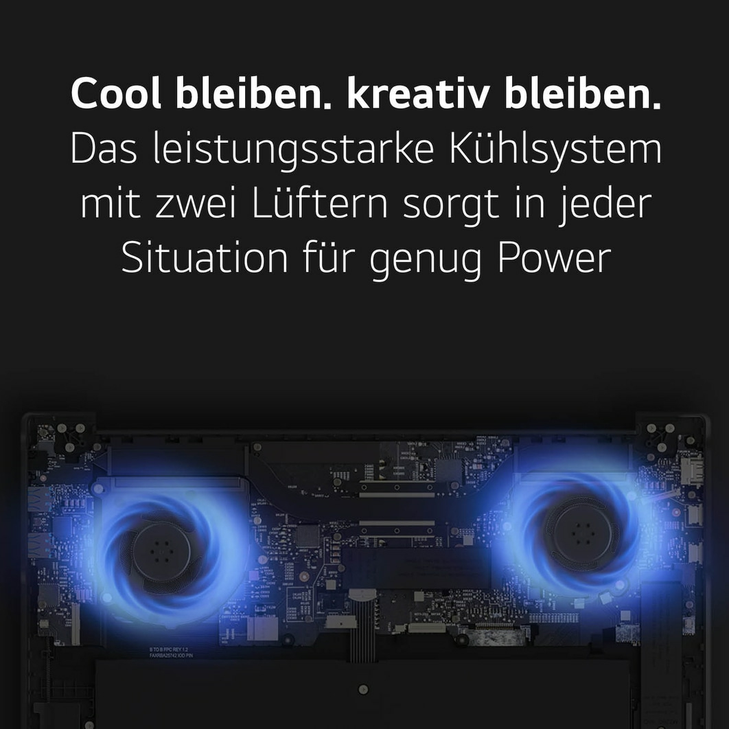 LG Gram Pro 16T90SP-K, Intel Core Ultra 7, 40,6 cm (16"), 2880 x 1800 Pixel, 16 GB, 1 TB, Windows 11