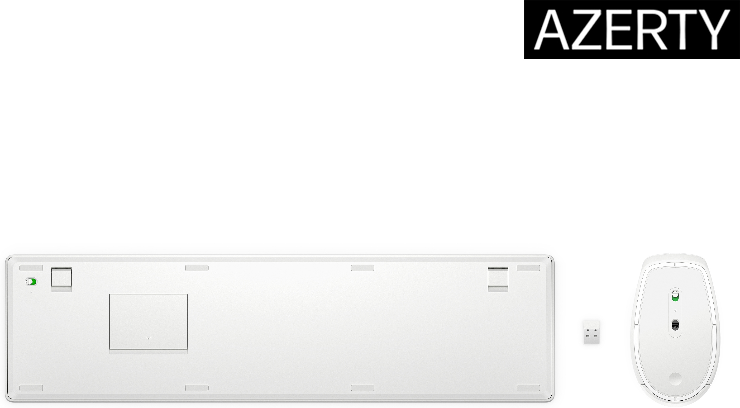 HP 650 Wireless Tastatur und Maus Set - Tastatur - 4.000 dpi