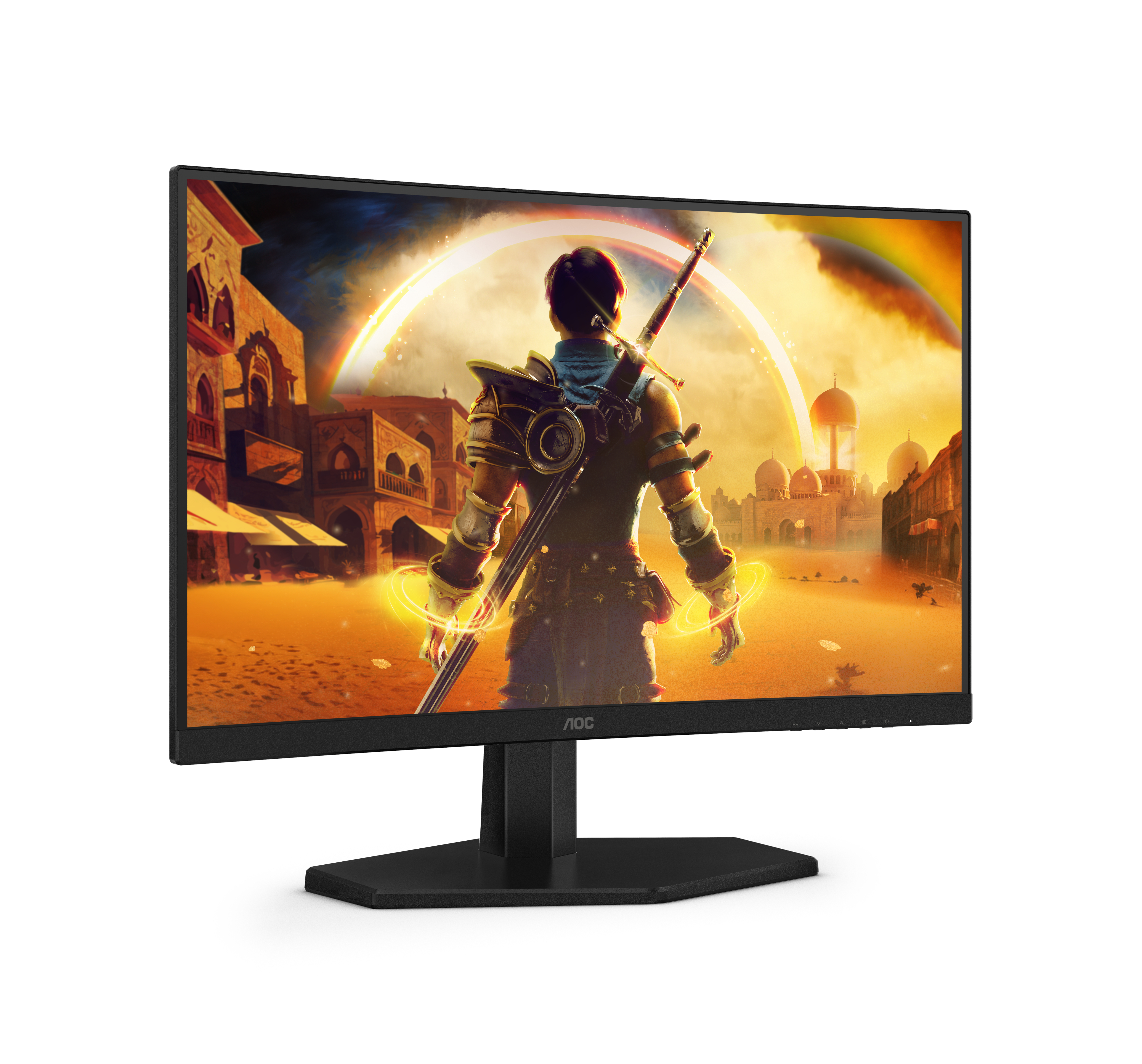 AOC Gaming C24G42E - LED-Monitor - Gaming - gebogen - 61 cm (24")