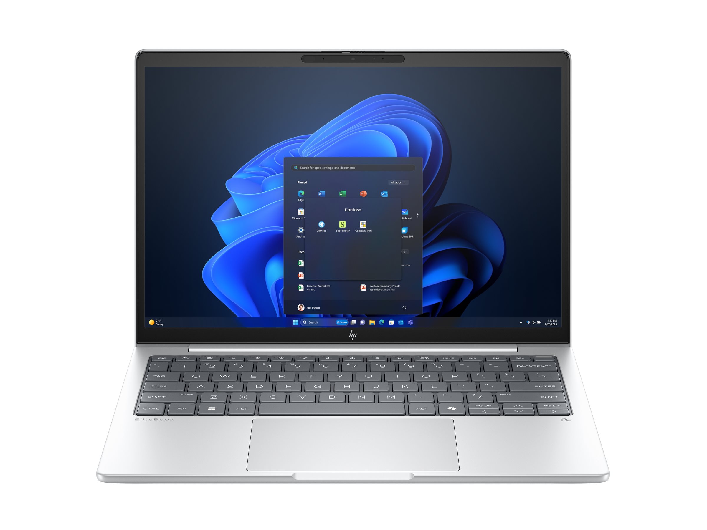 HP EliteBook 8 G1a 13, 13.3" WUXGA, AMD Ryzen™ 7 250, 32GB RAM, 1TB SSD, Win11 Pro AD3E4ET#ABD