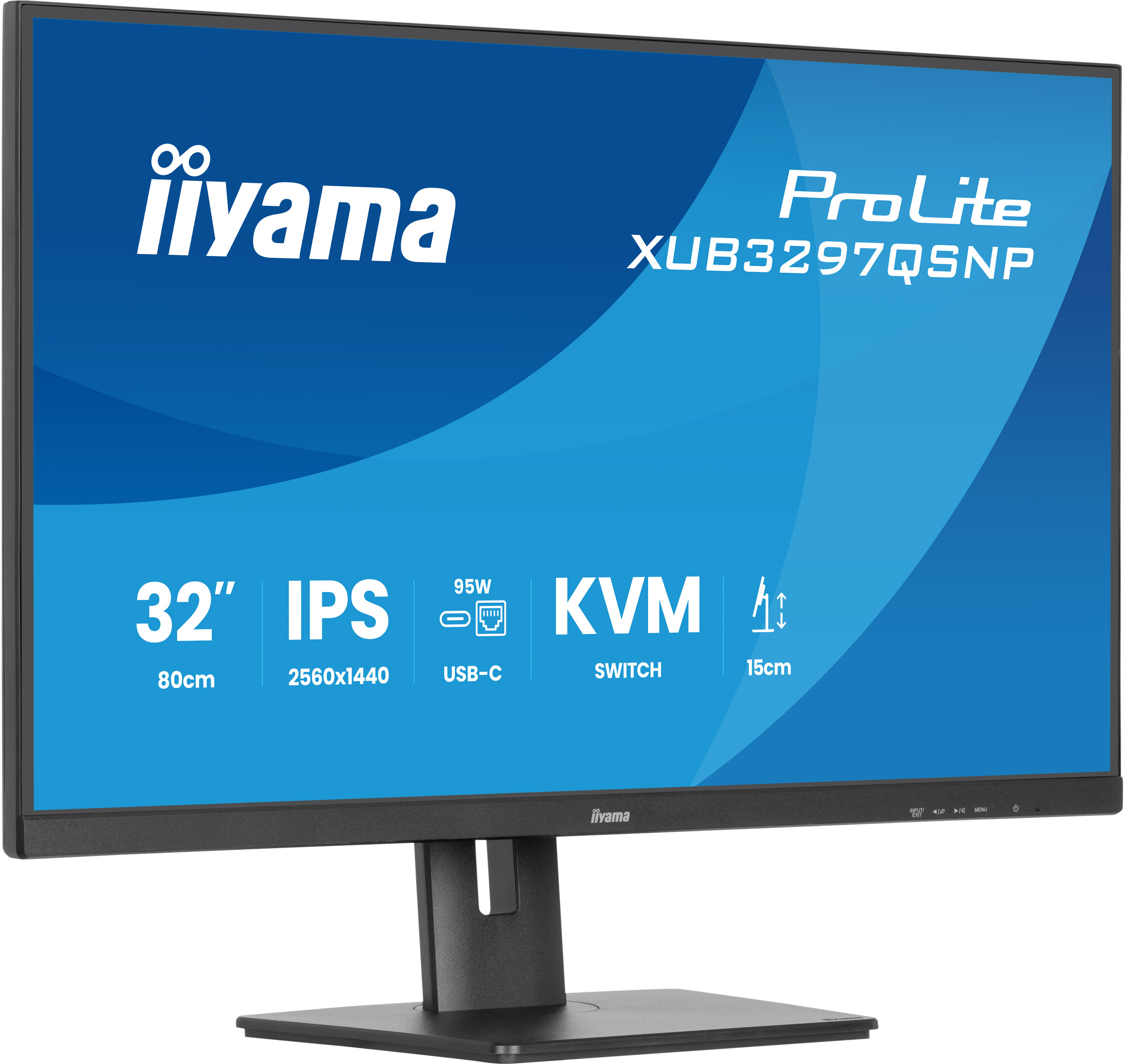 Iiyama ProLite XUB3297QSNP-B1 - LED-Monitor - 81.3 cm (32")