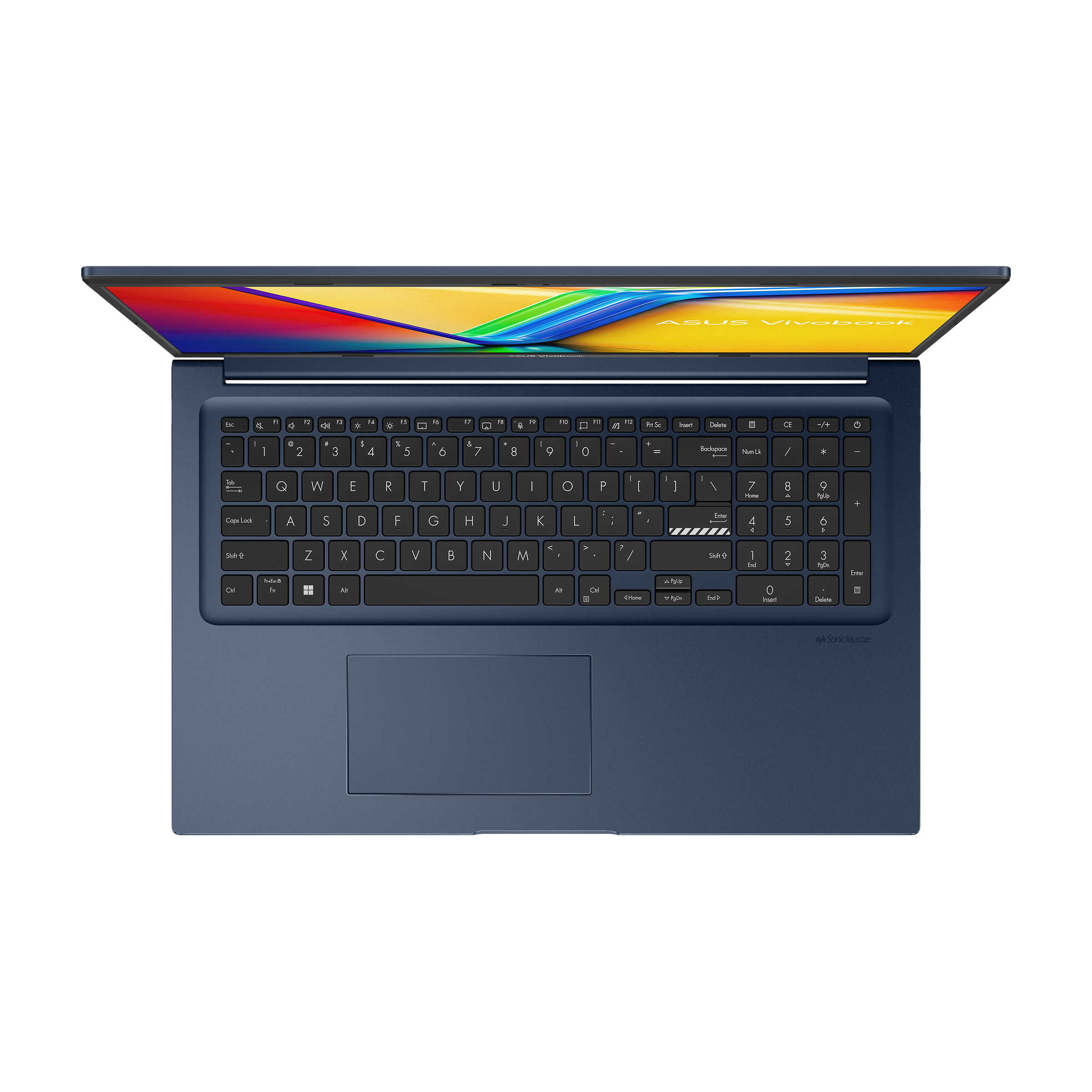 ASUS VivoBook 17 X1704VA-AU1237W - 180°-Scharnierdesign - Intel Core 5 120U / 1.4 GHz - Win 11 Home