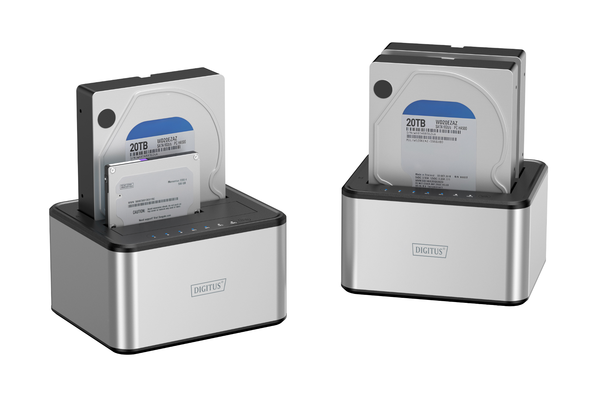 DIGITUS USB 3.0 Duale SATA HDD Dockingstation 2,5"/ 3,5