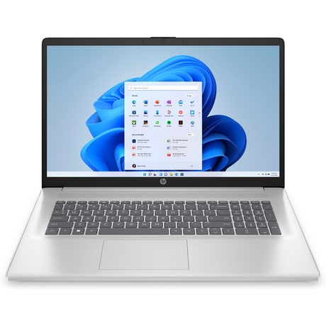 HP 17-cp0836ng, AMD Ryzen? 7, 43,9 cm (17.3"), 1920 x 1080 Pixel, 1 TB, Windows 11 Home, Silber