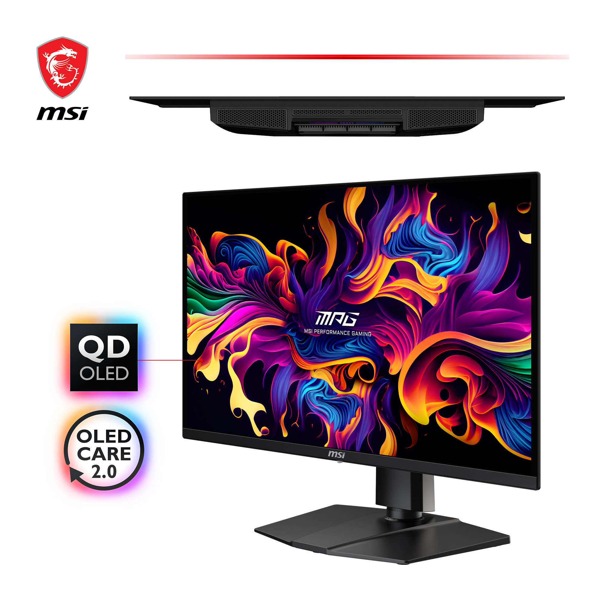 MSI MPG 321URXDE QD-OLED - OLED-Monitor - Gaming - 80 cm (31.5")