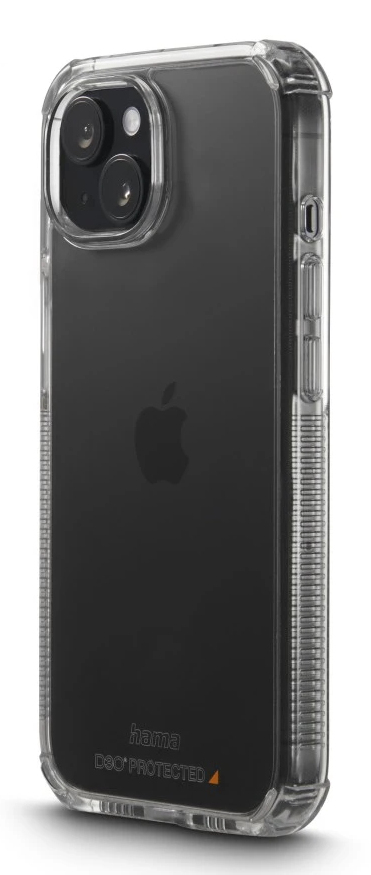 Hama 00138103, Cover, Apple, iPhone 15, 15,5 cm (6.1"), Transparent