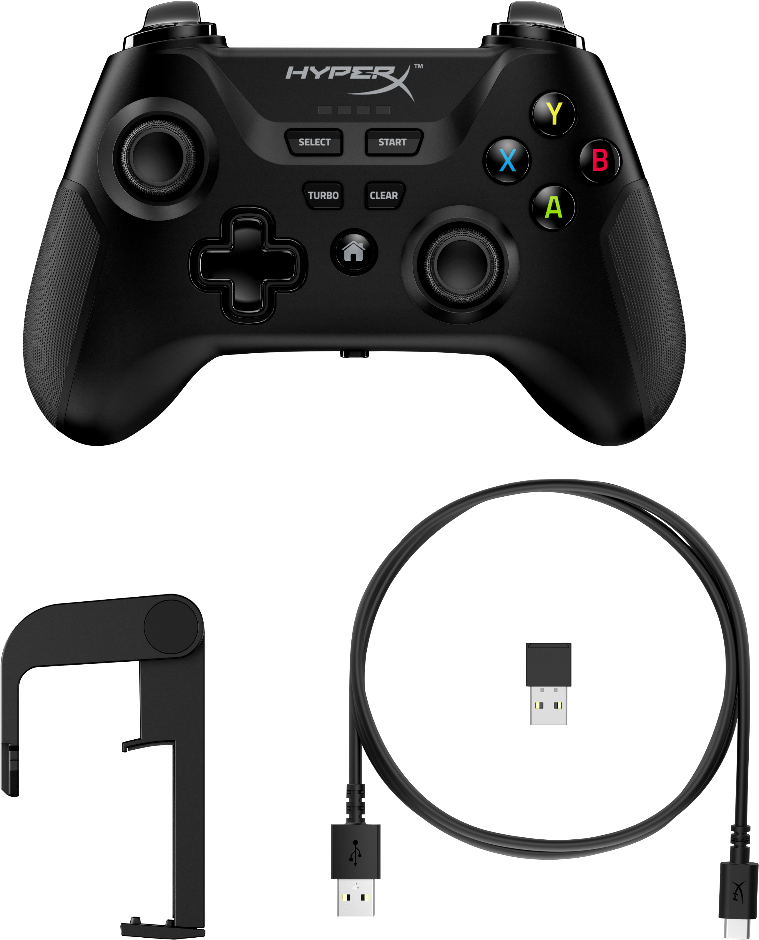 HP HyperX Clutch - Game Pad - kabellos - Bluetooth