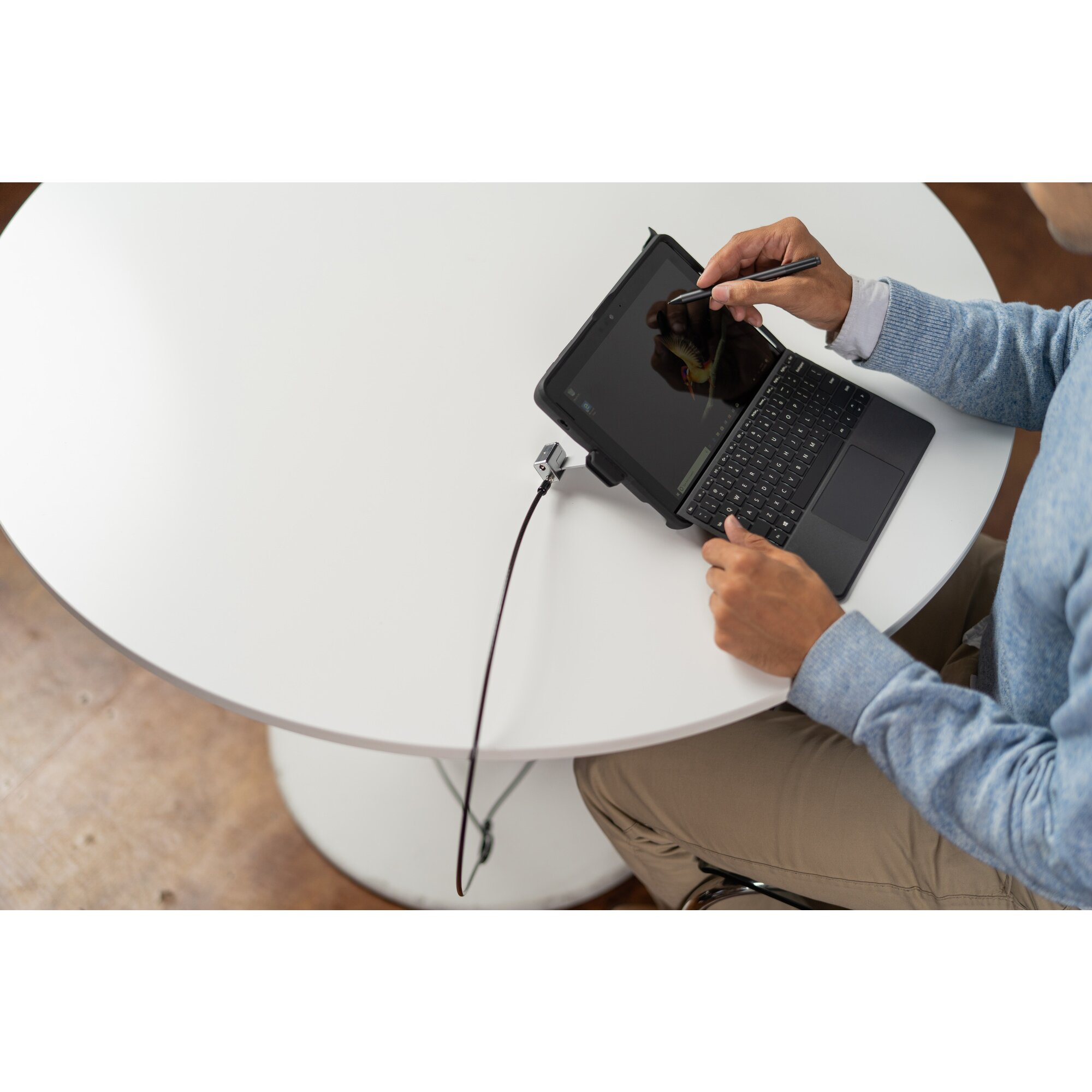 Kensington Sicherheitskabelschloss - 1.8 m - für Microsoft Surface Go, Go 2, Go 3, Pro (Mitte 2017)