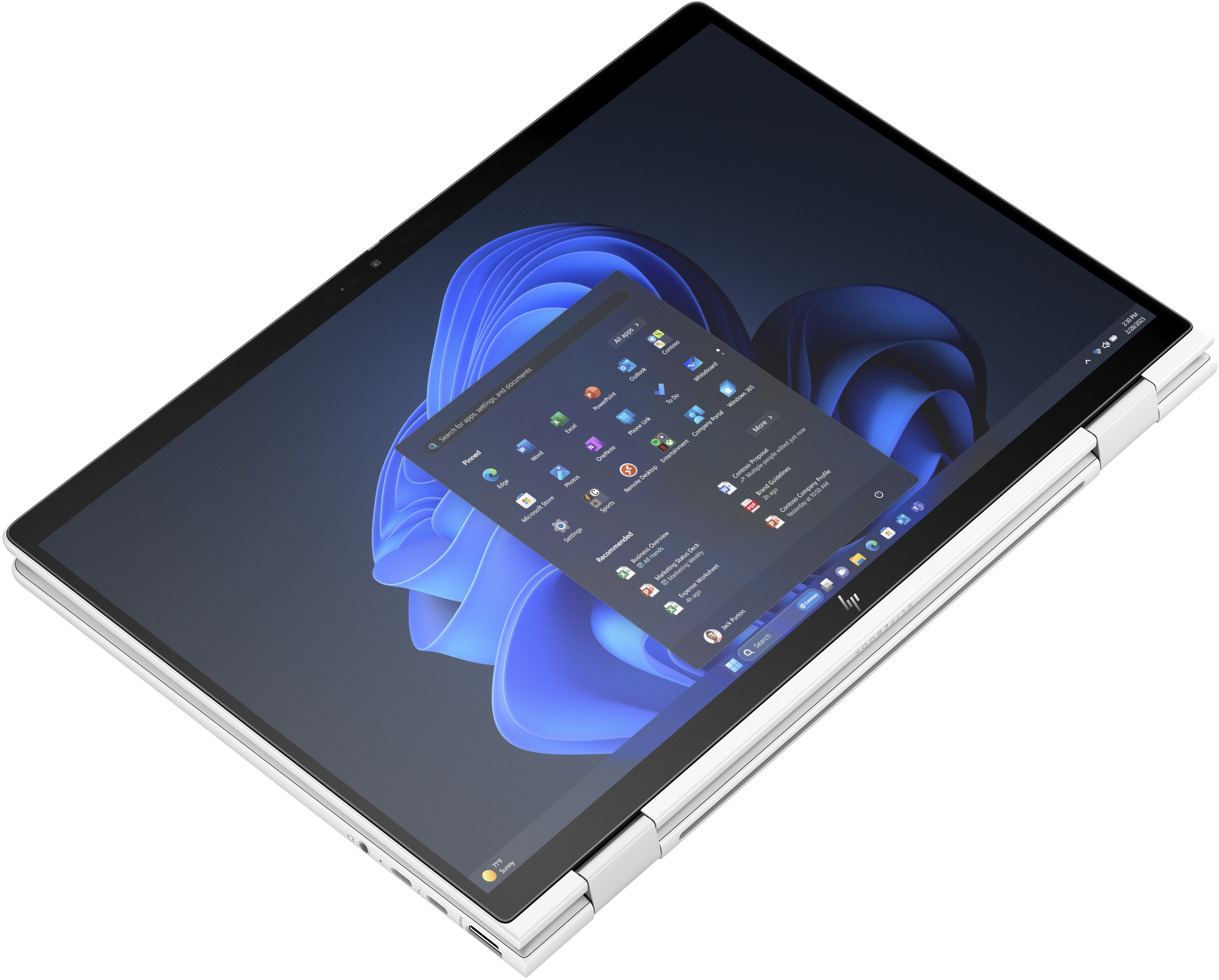 HP Elite x360 1040 G11 Notebook - Flip-Design - Intel Core Ultra 5 125H / 1.2 GHz - Win 11 Pro - Int