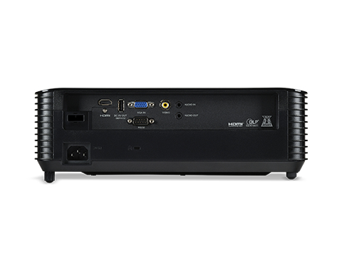 Acer X1228i - DLP-Projektor - tragbar - 3D - 4500 ANSI-Lumen - XGA (1024 x 768)