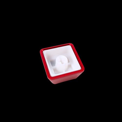 ASUS ROG Gaming Keycap Set, Tastaturkappe, Metall, Kunststoff, Schwarz, Rot