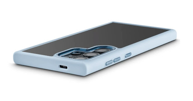 Hama Cam Protect, Cover, Samsung, Galaxy S24 Ultra, 17,3 cm (6.8"), Blau, Transparent