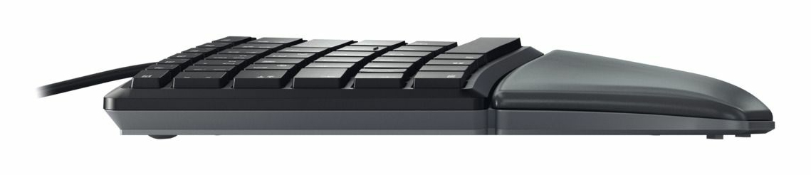 Cherry KC 4500 ERGO - Tastatur - USB - AZERTY
