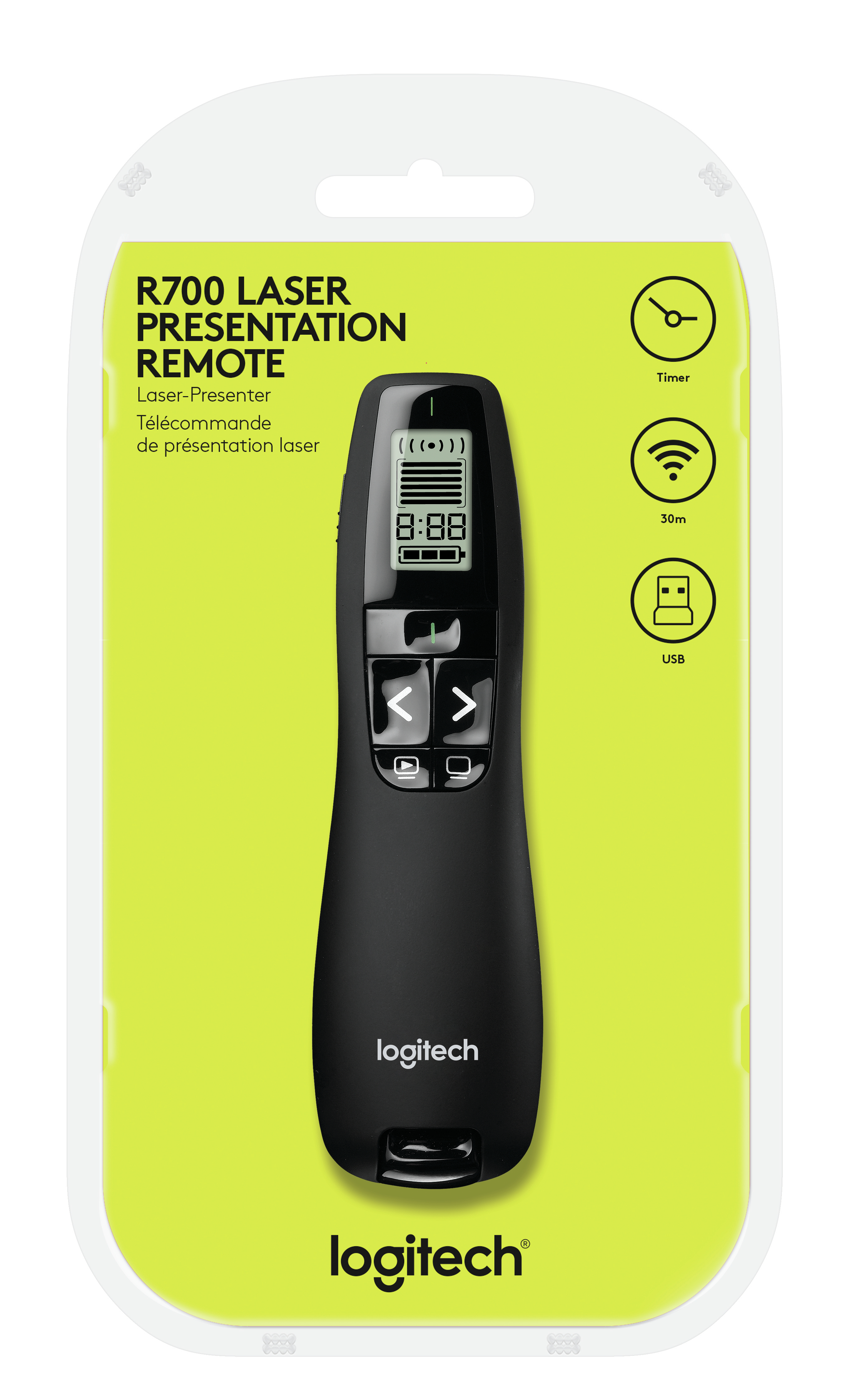 Logitech Professional Presenter R700 - Präsentations-Fernsteuerung