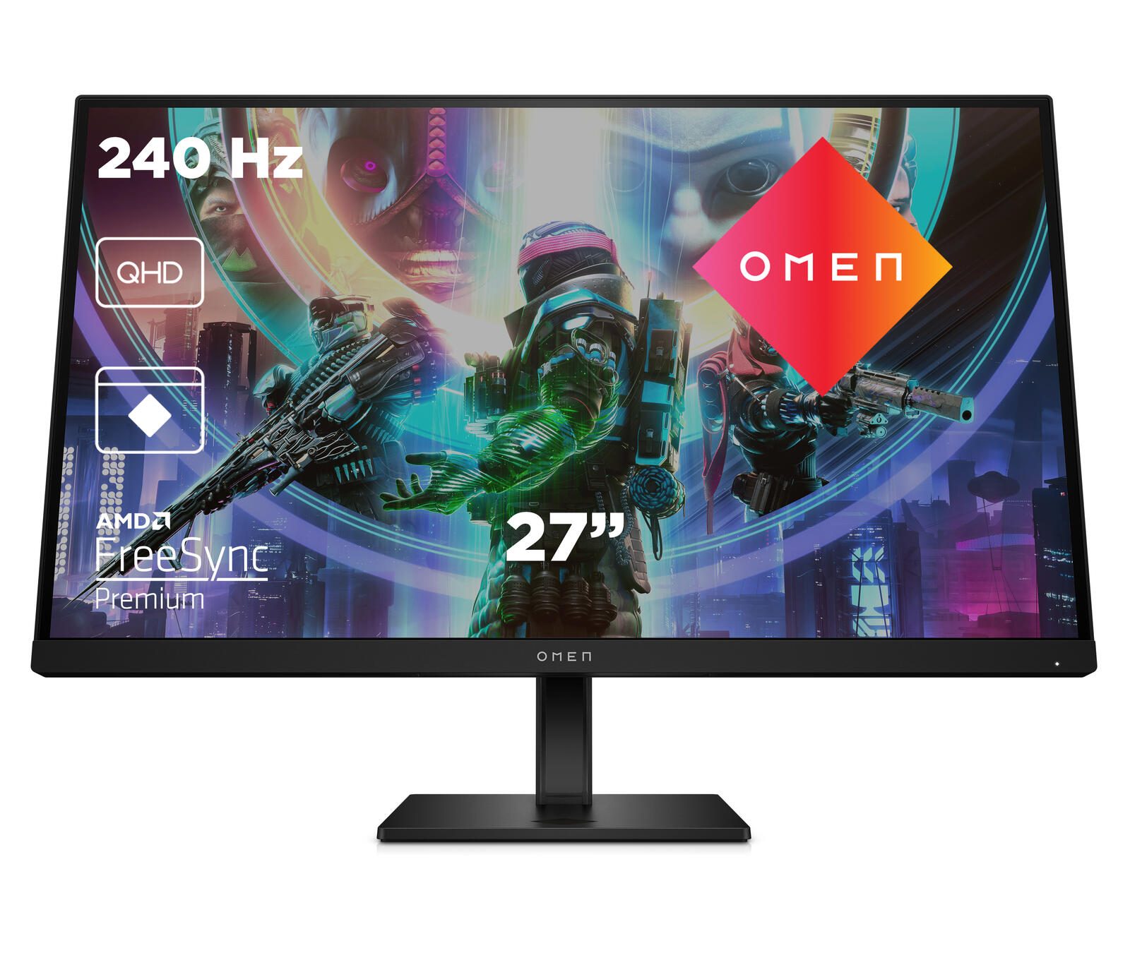 HP OMEN by HP 27qs - LED-Monitor - Gaming - 68.6 cm (27")