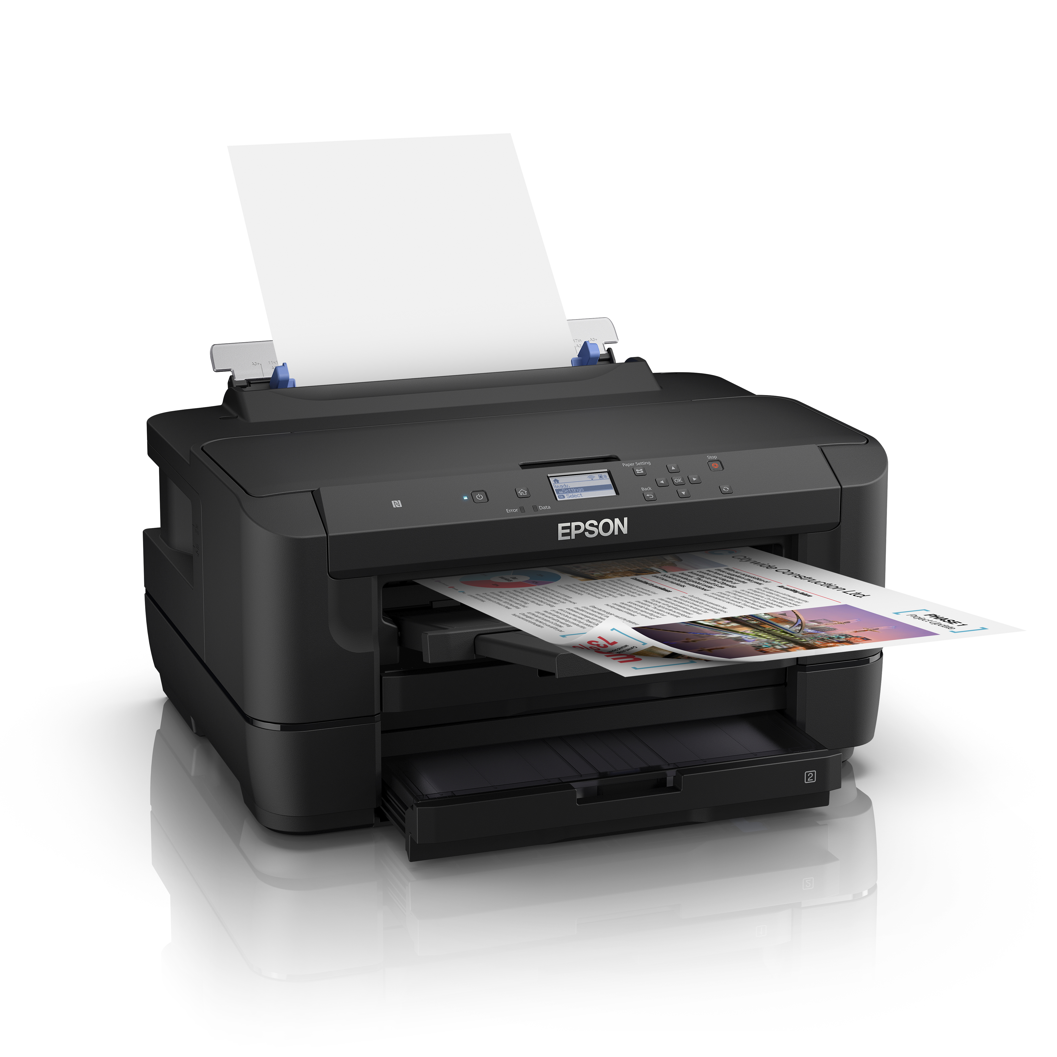 Epson WorkForce WF-7210DTW - Drucker - Farbe - Duplex - Tintenstrahl - A3 - 4.800 x 2.400 dpi - bis