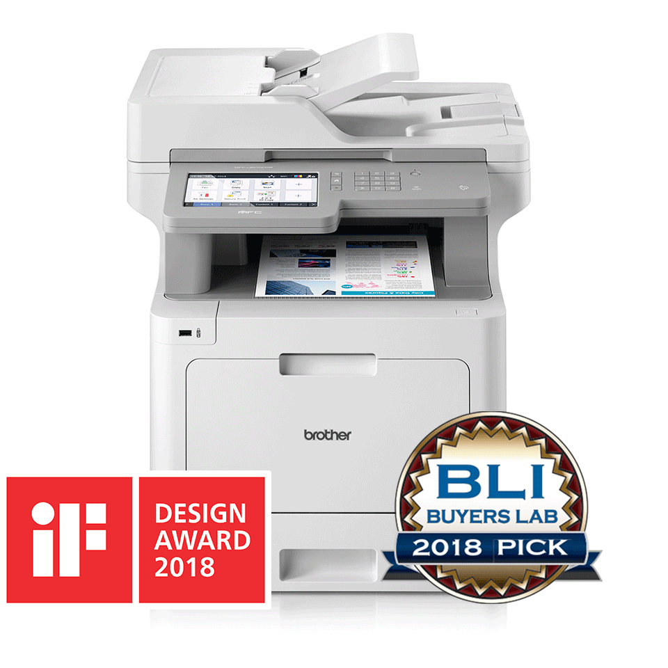 Brother MFC-L9570CDW, Laser, Farbdruck, 2400 x 600 DPI, A4, Direktdruck, Weiß