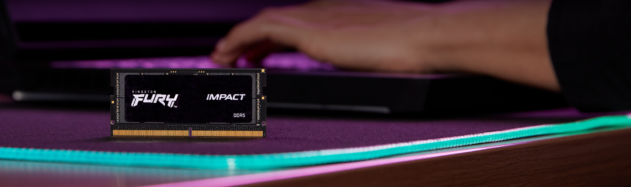 Kingston FURY Impact SO-DIMM 16GB, DDR5-5600, CL40-40-40, 1RX8