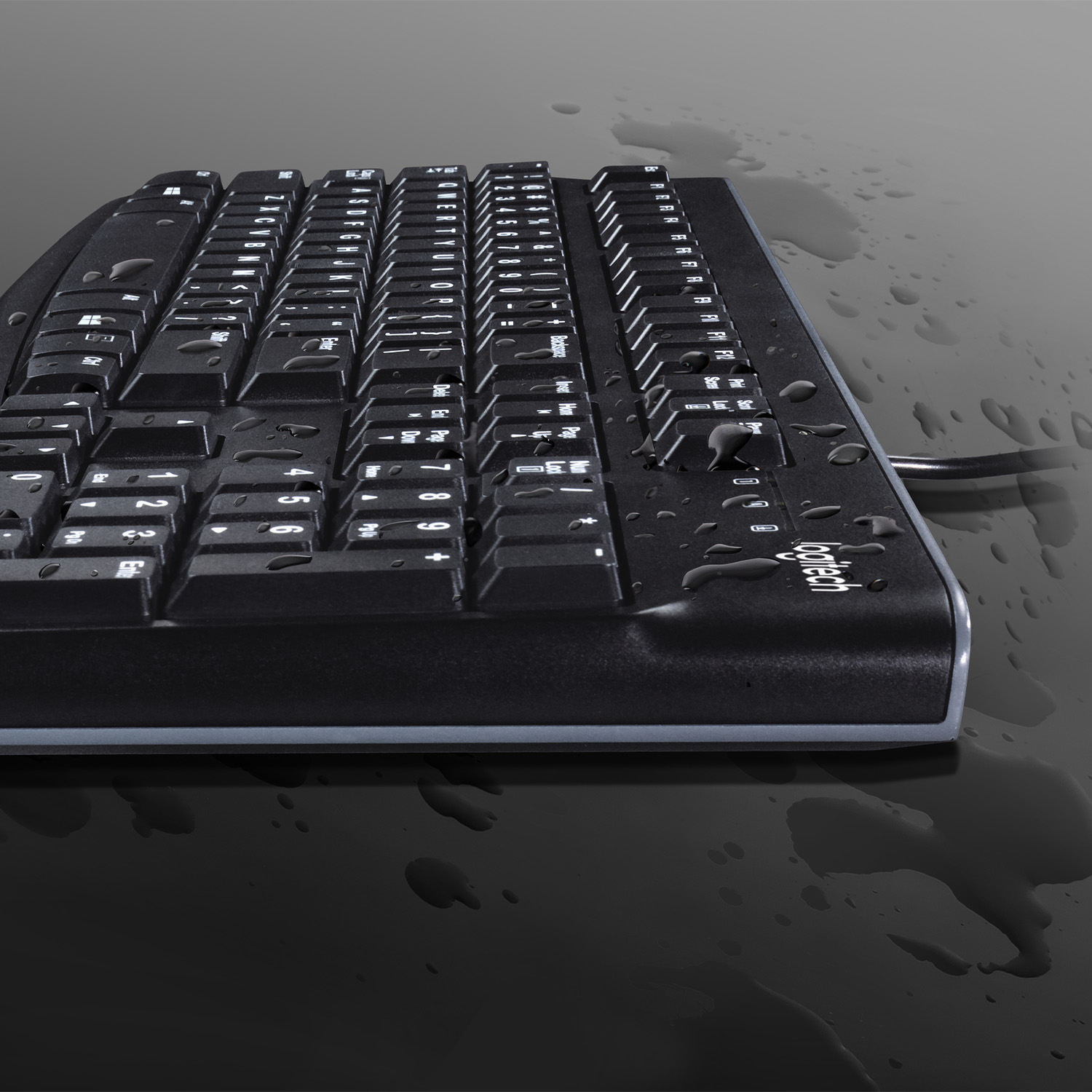 Logitech K120 - Tastatur - USB - Schweiz
