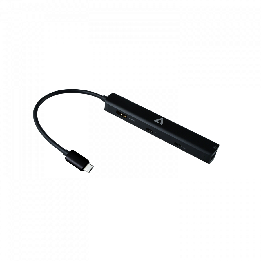 V7 UCMINIDOCK-PT - Dockingstation - USB-C 3.2
