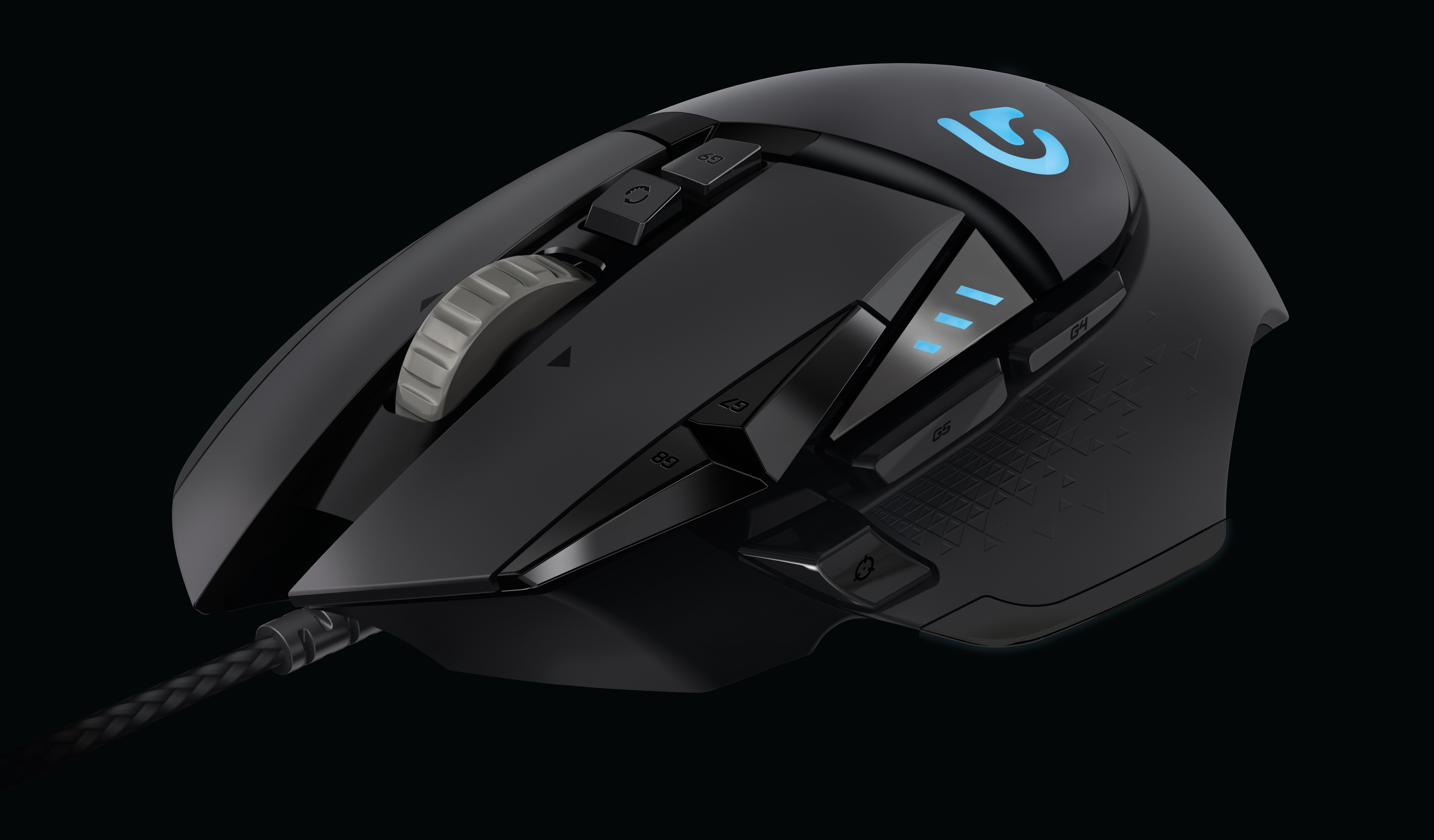 Logitech G G502 Proteus Spectrum RGB Tunable Gaming Mouse, rechts, Optisch, USB Typ-A, 12000 DPI, 1