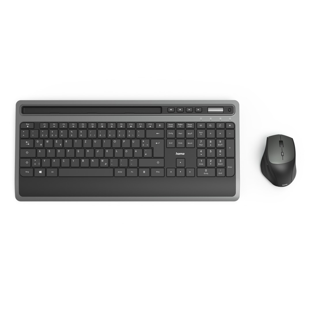 Hama KMW600 - Tastatur-und-Maus-Set - kabellos