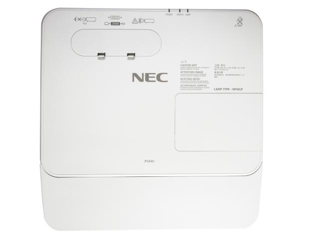 NEC Display P554U, 5300 ANSI Lumen, 3LCD, WUXGA (1920x1200), 762 - 7620 mm (30 - 300"), 0,8 - 12,9 m