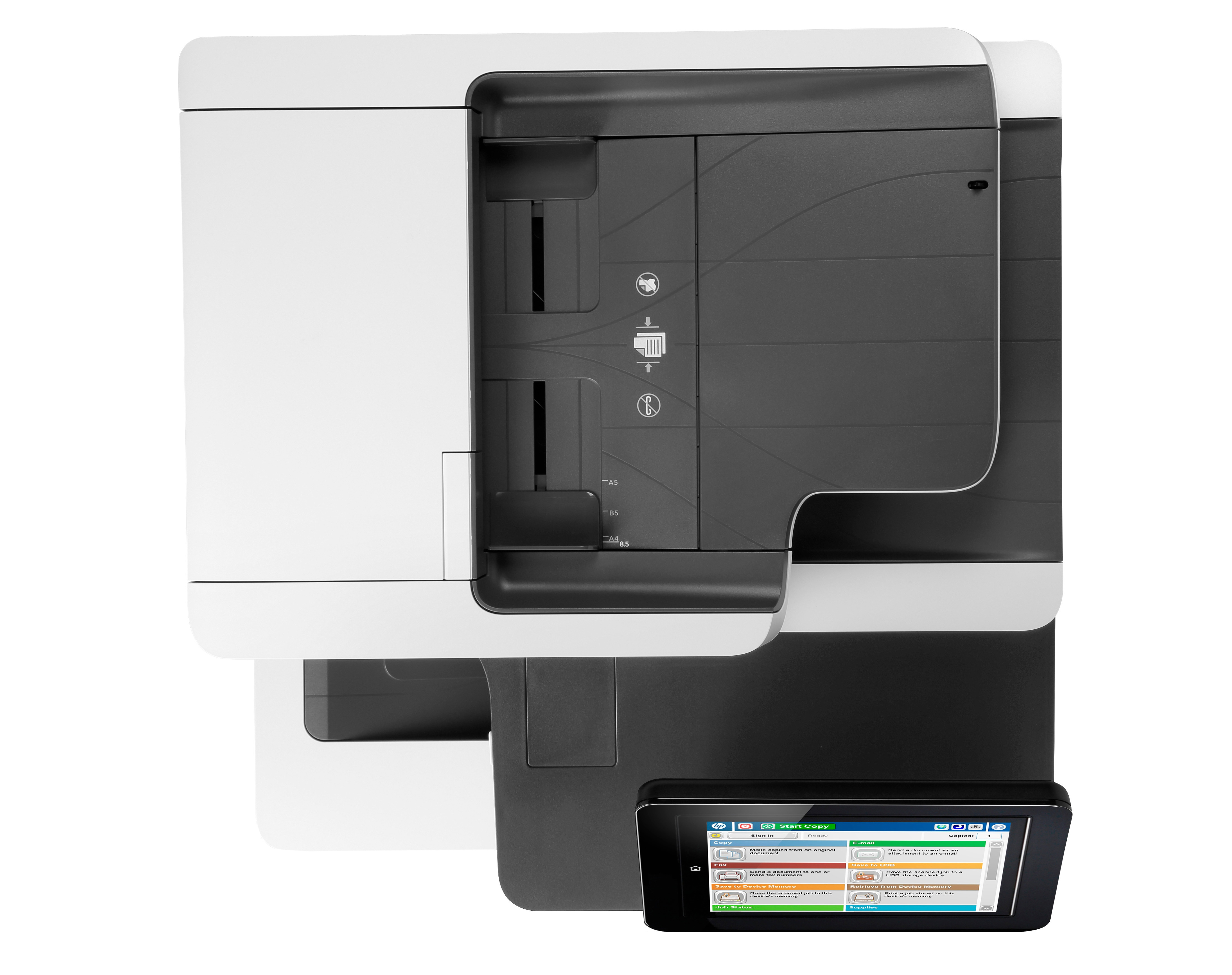 HP Color LaserJet Enterprise MFP M577dn - Multifunktionsdrucker - Farbe - Laser - Legal (216 x 356 m