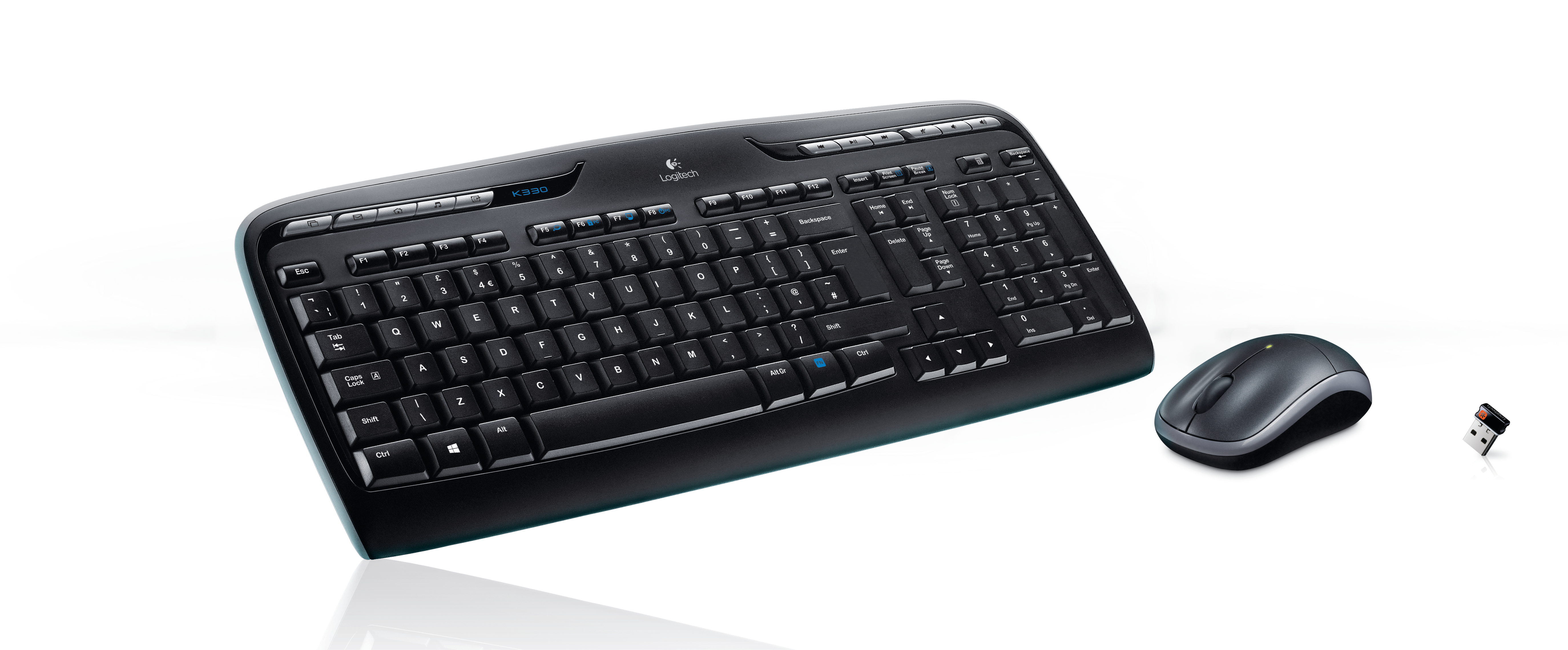 Logitech Wireless Combo MK330 - Tastatur-und-Maus-Set