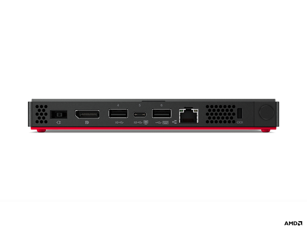 Lenovo ThinkCentre M75n 11G4 - Thin Client - Nano - 1 x Ryzen 3 Pro 3300U / 2.1 GHz - RAM 8 GB - SSD