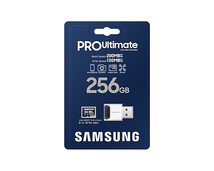 Samsung PRO Ultimate MB-MY256SB - Flash-Speicherkarte
