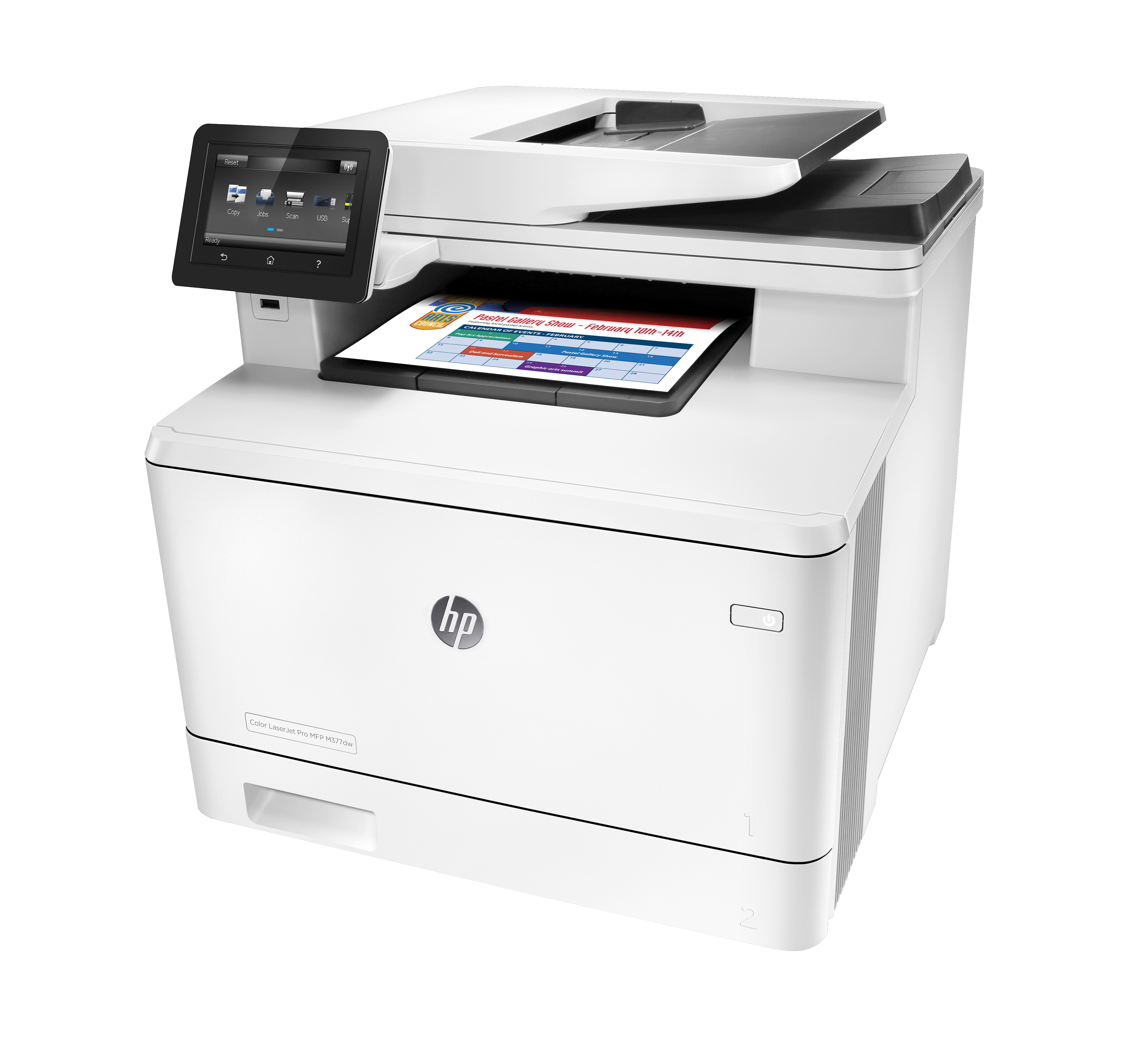 HP Color LaserJet Pro M377dw, Laser, Farbdruck, 38400 x 600 DPI, A4, Direktdruck, Grau